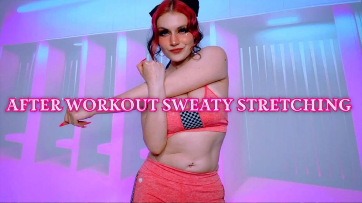Poster for Starry Yume - After Workout Sweaty Stretching - Manyvids Star - Sweat Fetish, Sfw (Звездная Юмэ)