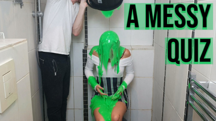 Poster for A Messy Quiz - Summer Fox - Manyvids Star - Wet & Messy, Quizzes (Летняя Лиса Мокрый И Грязный)