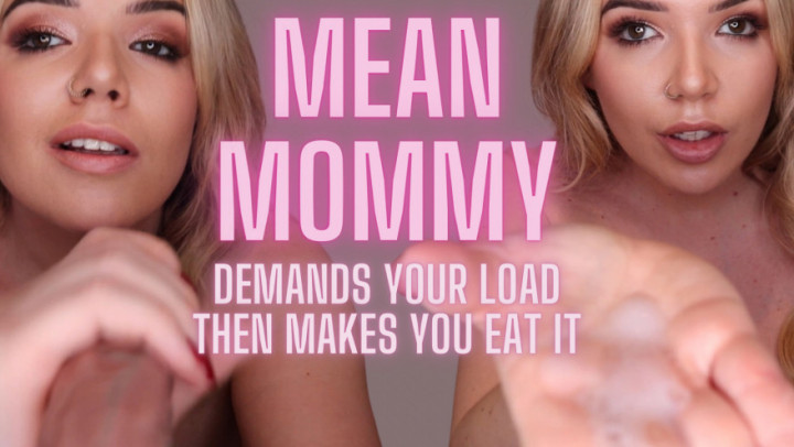 Poster for Manyvids Star - Mean Mommy Makes You Clean Up Your Load - Annascotx - Cei, Femdom, Mommyroleplay