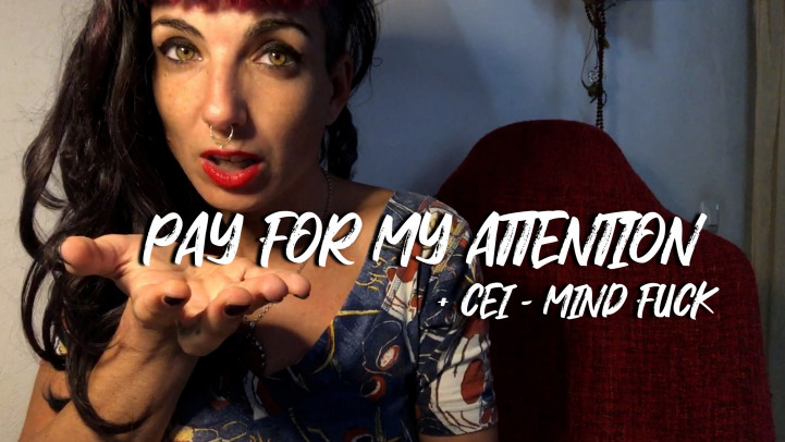 Poster for Gypsy Maya - Manyvids Star - Pay For My Attention + Cei - Mind Fuck - Financial Domination, Mind Fuck, Smoking (Цыганка Майя Финансовое Господство)