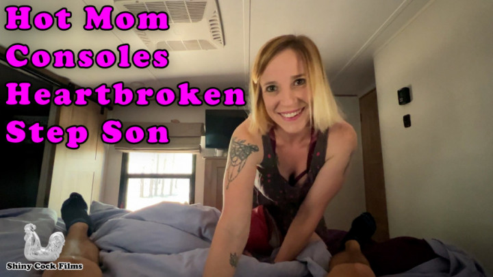 Poster for Jane Cane - Hot Mom Consoles Heartbroken Step Son - May 06, 2022 - Manyvids Star - Blowjob, Mature, Creampie (Джейн Кейн Минет)