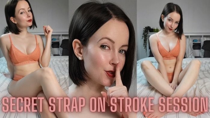 Poster for Secret Strap On Stroke Session - Clips4Sale Creator - Thetinyfeettreat - Femdom, Strapon, Strapping (Обвязка)