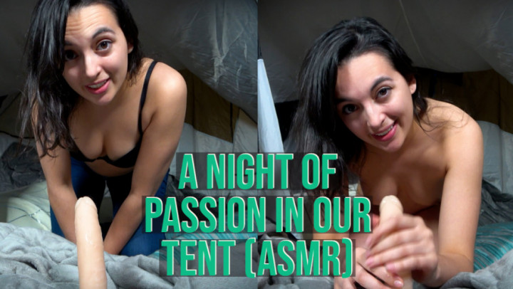 Poster for A Night Of Passion In Our Tent Asmr - Manyvids Star - Summer Fox - Handjobs, Gfe (Летняя Лиса)
