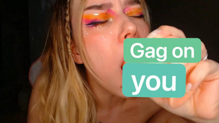 Poster for Manyvids Star - Maddiesunn - Gag On You - Aug 9, 2022 - Gagging, Squirt (Спринцовка)