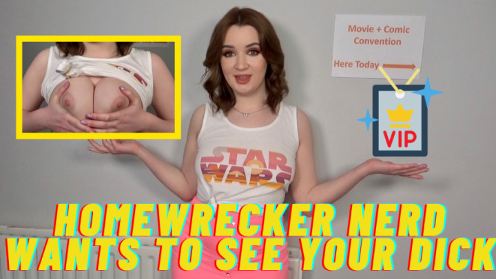 Poster for Homewrecker Nerd Wants To See Your Cock - Manyvids Girl - Lana Harding - Star Wars, Nerdy Girls (Лана Хардинг Звёздные Войны)