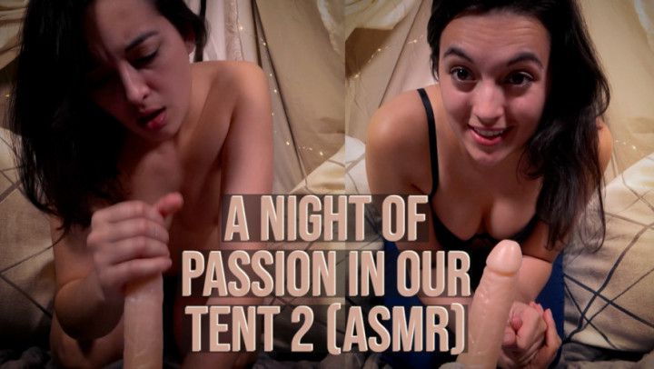 Poster for Summer Fox - Manyvids Model - A Night Of Passion In Our Tent 2 Asmr - Blowjob, Pov, Handjobs (Летняя Лиса Минет)