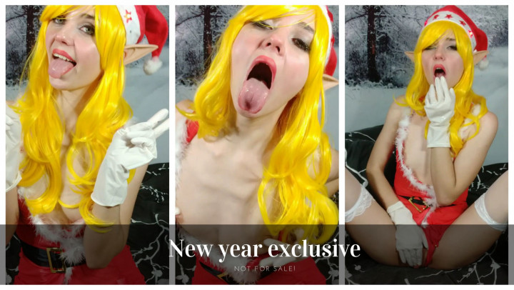 Poster for New Year Exclusive 2020 - Dec 7, 2019 - Lil Cosplay Slut - Manyvids Girl - Christmas, Cosplay, New Year'S Eve (Лил Косплей Шлюха Косплей)
