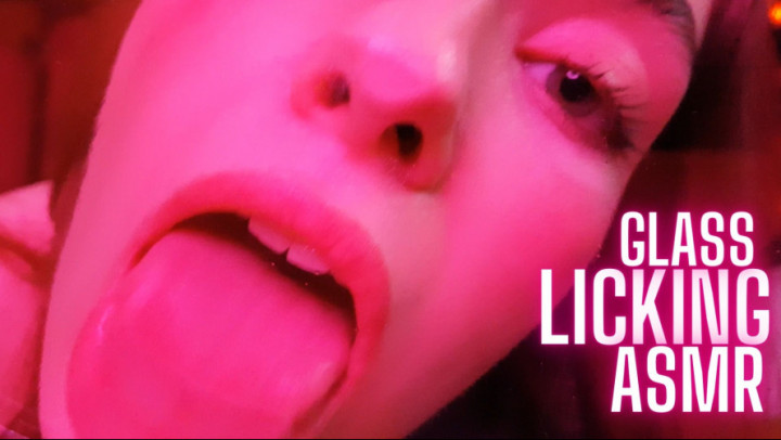 Poster for Manyvids Model - Wetschoolgirl - Glass Licking Asmr - March 25, 2022 - Licking, Lollipop Lickers (Лизать)