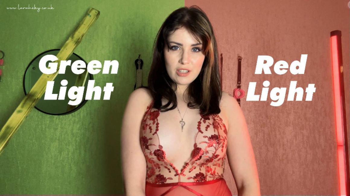 Poster for Larah_Sky - Red Light Green Light Joi - Manyvids Girl - Femdom Pov, Joi, Joi Games (Джой)