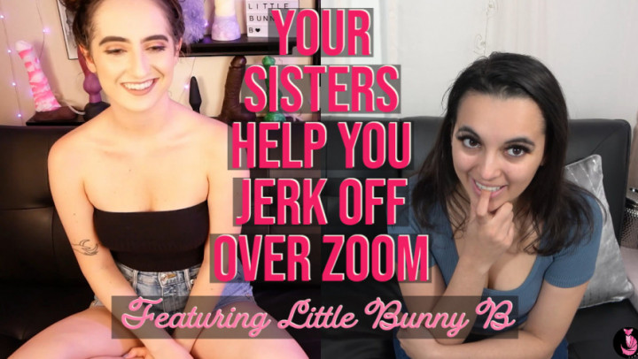 Poster for Your Little Sisters Help You Jerk Off - Manyvids Star - Summer Fox - Sisters, Vibrator, Joi (Летняя Лиса Сестры)