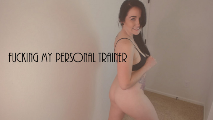 Poster for Aliceblack - Manyvids Star - Fucking My Personal Trainer - Jul 24, 2019 - Workout/Gym, Workout, Glass Dildos (Стеклянные Фаллоимитаторы)