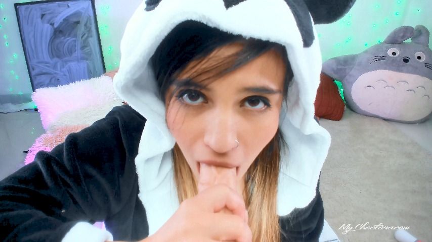 Poster for Manyvids Girl - My Cheetara - Pajama Fuck With Daddy! *Private - Dildo Fucking, Blowjob, Daddy Roleplay (Моя Читара Минет)