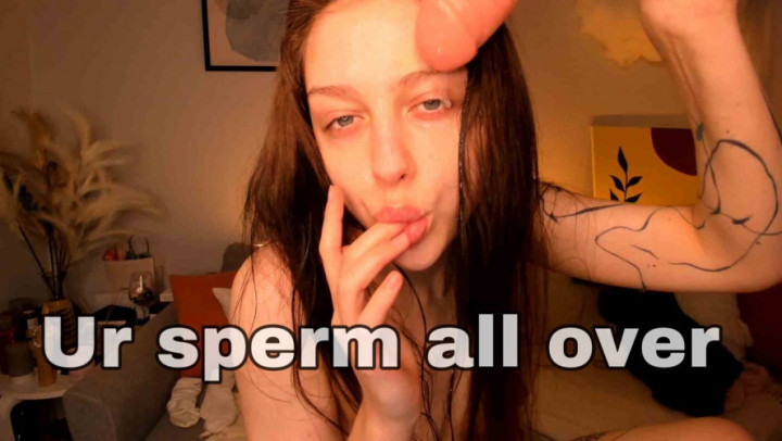 Poster for Michelle_Reid - Manyvids Star - Facial Messy In Ur Sperm - Jul 16, 2022 - Cum Play, Cum On Tits, Face Fetish (Кончить На Сиськи)