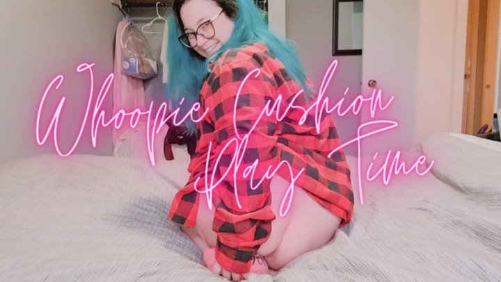 Poster for Caityfoxx Whoopie Cushion Fart Fetish - Manyvids Star - Caityfoxx - Farting, Public Farting, Ass Fetish (Публичное Пуканье)