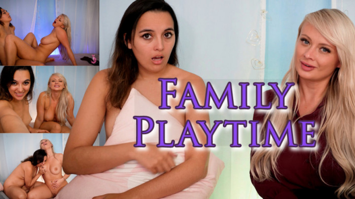 Poster for Manyvids Star - Summer Fox - Family Playtime - Scissoring, Cei, Mommy Roleplay (Летняя Лиса Ножницы)