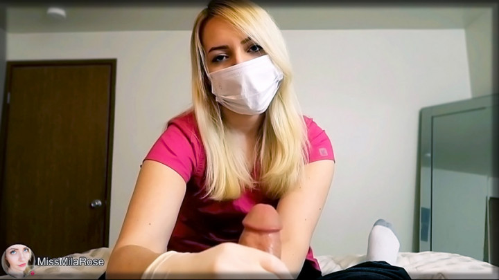 Poster for Missmilarose - Manyvids Star - Dentist Mila Gives Happy Ending - Mask Fetish, Pov, Glove Fetish (Фетиш Маска)