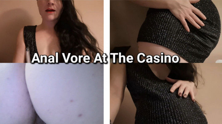 Poster for Manyvids Model - Anal Vore At The Casino - Feb 7, 2022 - Kay Dark - Role Play, Gaining Weight (Кей Дарк Ролевая Игра)