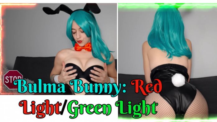 Poster for Sage Eldritch - Clips4Sale Creator - Red Light/Green Light: Bulma Bunny - Fishnets, Femdom (Мудрец Элдрич Фемдом)