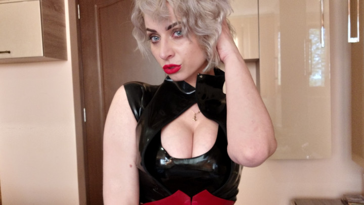 Poster for Gooner For Shiny Latex Boobs - April 16, 2020 - Manyvids Star - Moneygoddesss - Femdom Pov, Jerk Off Instruction (Инструкция По Дрочке)