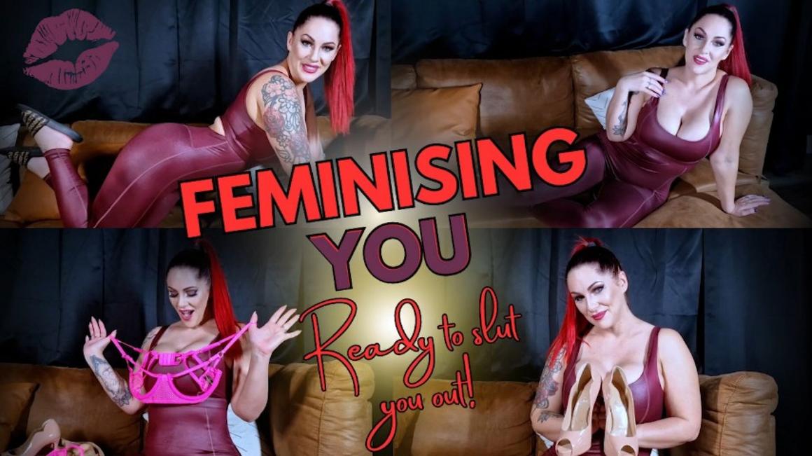 Poster for Feminising You - Manyvids Star - Ruby_Onyx - Sissification, Humiliation (Унижение)