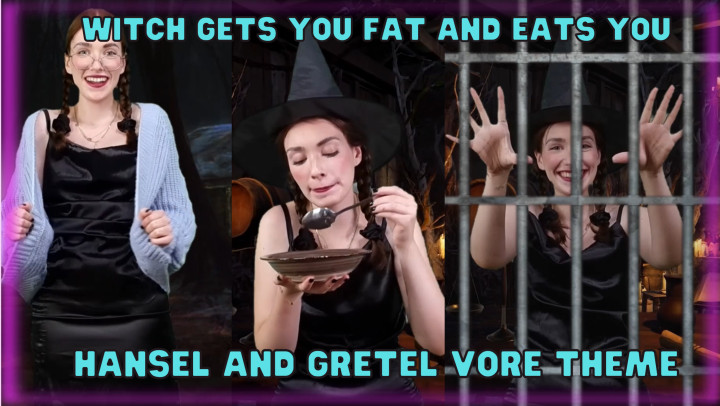 Poster for Wetschoolgirl - Manyvids Star - You Are Eaten By An Evil Witch - August 16, 2022 - Vore, Sfw, Eating (Есть)