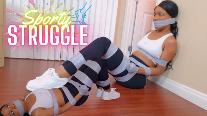 Poster for A Sporty Struggle - Cupcake Sinclair - Clips4Sale Creator - Sneakerfetish, Yogapants (Кекс Синклер Йогапанты)