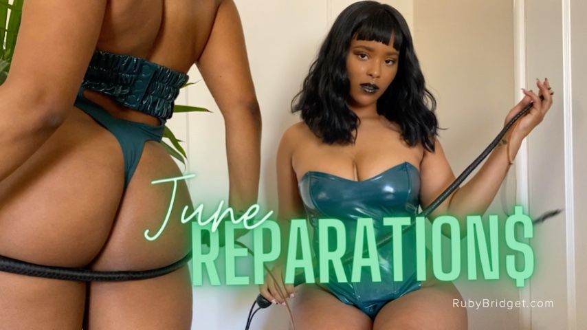 Poster for Master Ruby Bridget - Manyvids Star - June Reparations - June 20, 2022 - Femdom Pov, Sfw (Мастер Руби Бриджет Фемдом Pov)