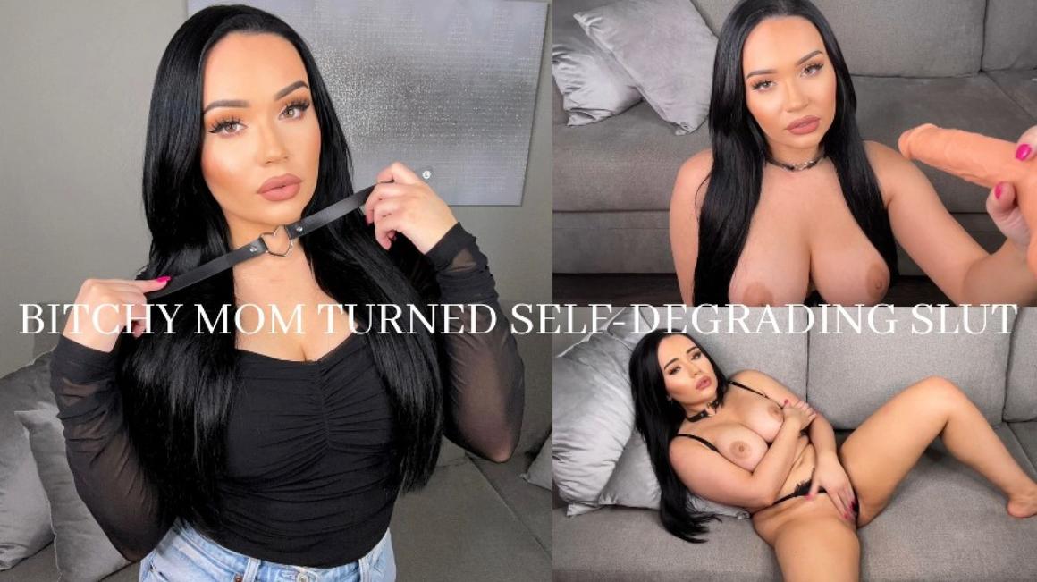 Poster for Manyvids Girl - Mia Jocelyn - Bitchy Mom Turned Self-Degrading Slut - Taboo, Kink, Submissive Sluts (Миа Джослин Табу)