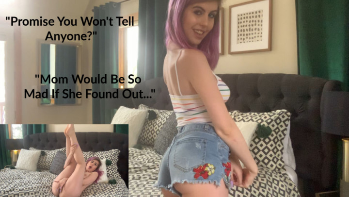 Poster for Manyvids Star - Watching Your Stepsister Cum - March 03, 2019 - Beccabrooks - Masturbation, Role Play, Solo Female (Только Женщины)