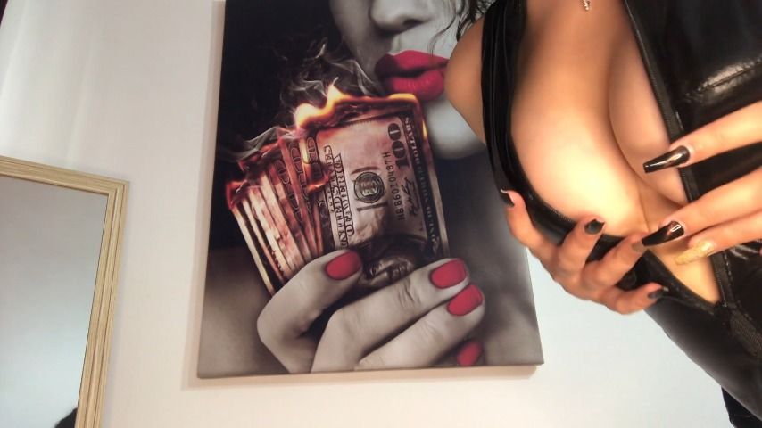 Poster for Manyvids Girl - Goddess Helen - Money Burns A Hole In Your Pocket - April 05, 2021 - Money Fetish, Goddess Worship (Богиня Елена Поклонение Богине)