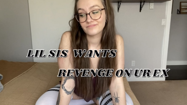 Poster for Manyvids Model - Divinebabe - Lil Sis Wants Revenge On Ur Ex - Hairy Bush, Dildo Riding (Катание На Фаллоимитаторе)