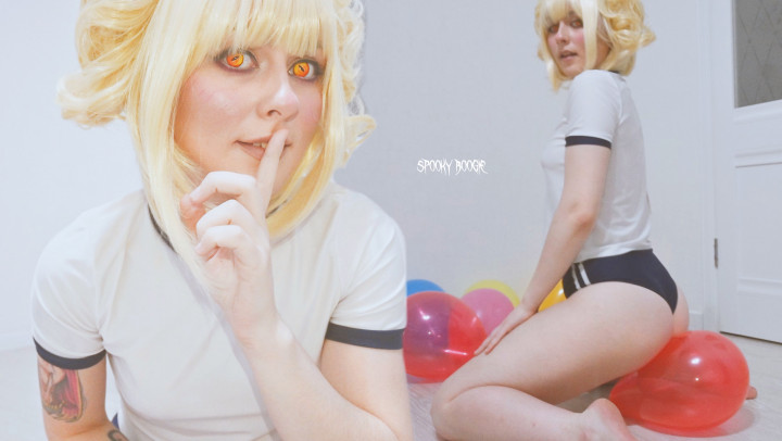 Poster for Toga Himiko Blows And Pops Ballons - Spookyboogie - Manyvids Girl - Sfw, Big Ass