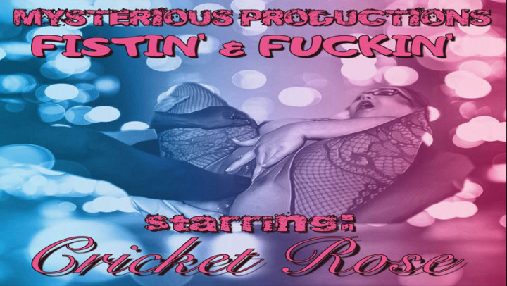 Poster for Manyvids Star - Mysterious Prod - Fistin And Fuckin Pussy Ft. Cricket Rose - April 16, 2018 - Interracial, Big Dicks (Большие Члены)