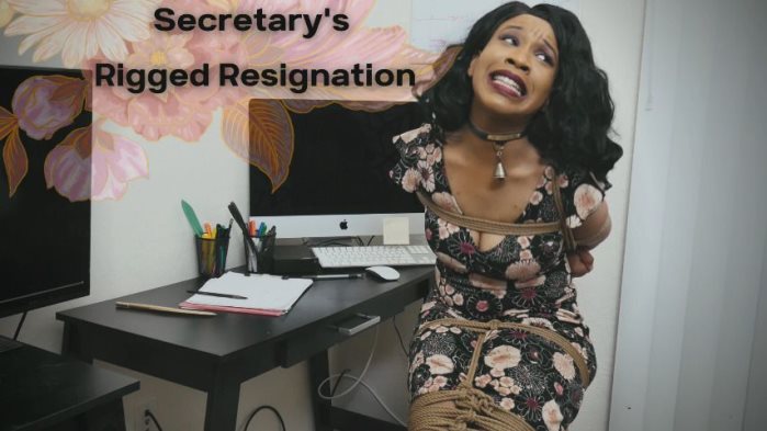 Poster for Cupcake Sinclair - Clips4Sale Shop - Secretary'S Rigged Resignation - Bondagerope, Secretary (Кекс Синклер Бондажероп)