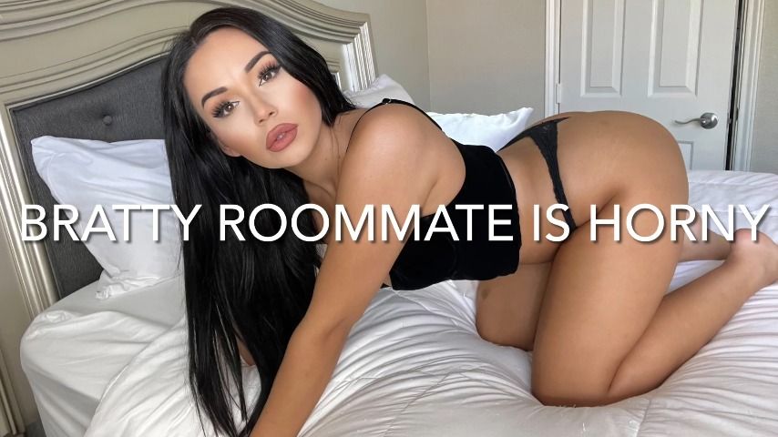 Poster for Manyvids Model - Bratty Roommate Is Horny - Mia Jocelyn - Kink, Brat Girls (Миа Джослин Грубиянки)