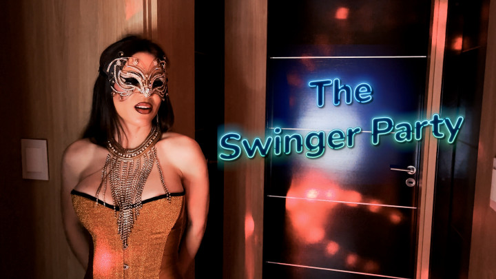 Poster for Rebecca De Winter - Manyvids Girl - The Swinger Party - Mask Fetish, Milf, Makeup (Ребекка Де Винтер Милф)