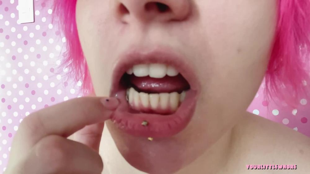 Poster for Getting Rid Of My Shrunken Boyfriend - Manyvids Star - Lily Ann X - Mouth Fetish, Uvula Fetish, Shrinking Fetish (Лили Энн Икс Фетиш Язычка)