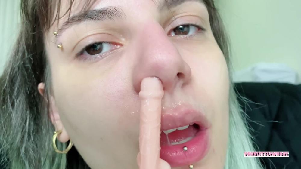 Poster for Dildo Fucking My Nose With Snot - Manyvids Star - Lily Ann X - Nose Flute, Kink (Лили Энн Икс Перегиб)