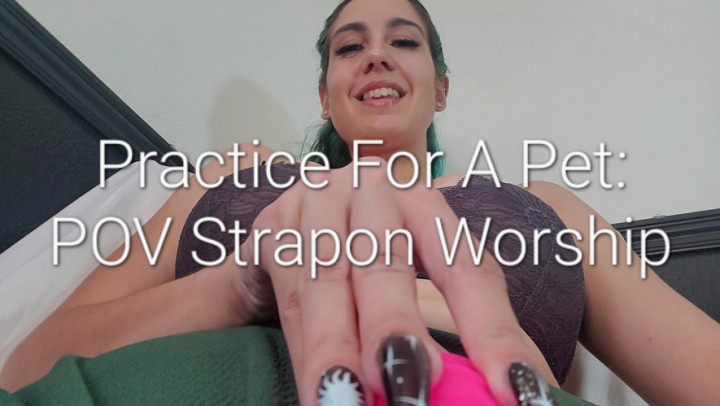 Poster for Manyvids Model - Freya Reign - Practice For A Pet: Pov Strap-On Worship - Spitting, Dirtytalking (Фрея Рейн)