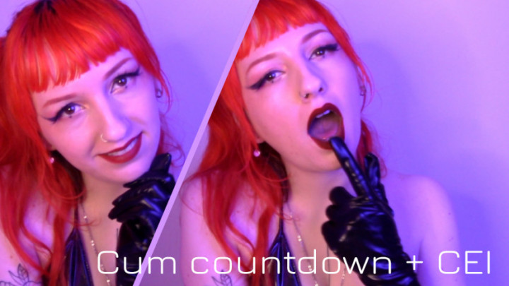 Poster for Ellie Haze - Manyvids Model - Humiliating Cum Countdown And Cei - Joi, Joi Games (Элли Хейз Игры Джой)