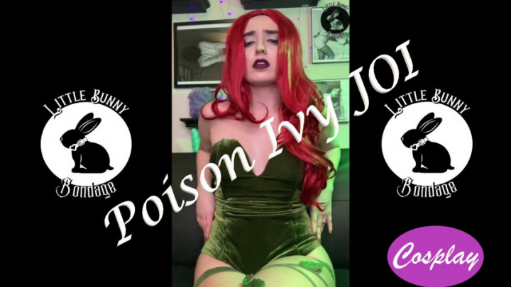 Poster for Poison Ivy Joi - Nov 26, 2021 - Littlebunnyb - Manyvids Girl - Cosplay, Cum Countdown, Joi (Джой)