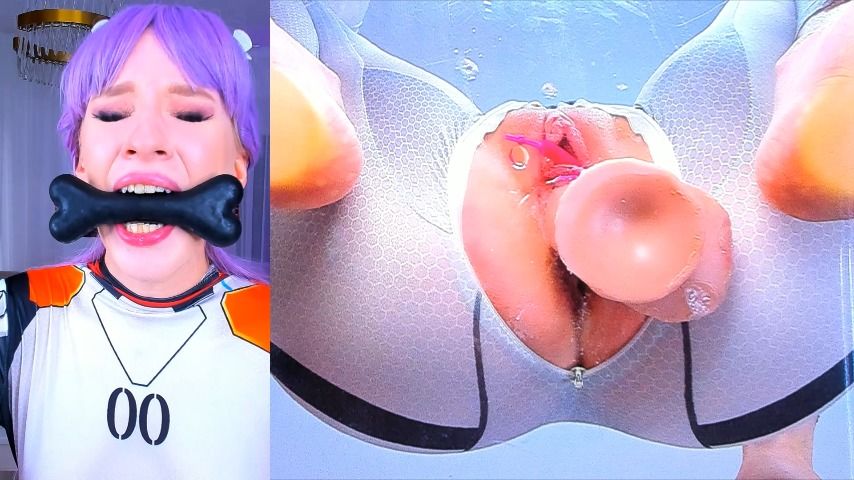 Poster for Manyvids Star - Jane_Klein - Slave Rei Riding And Nice Squirt Flow - November 30, 2022 - Squirt, Ballgagged, Dildo Fucking (С Шаровой Опорой)