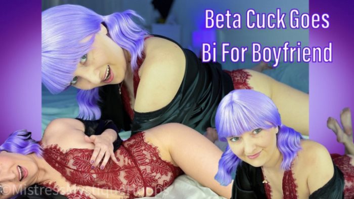 Poster for Mistressmystique - Clips4Sale Star - Beta Cuck Goes Bi For Boyfriend - Makemebi, Cuckolding, Femdompov (Рогоносец)