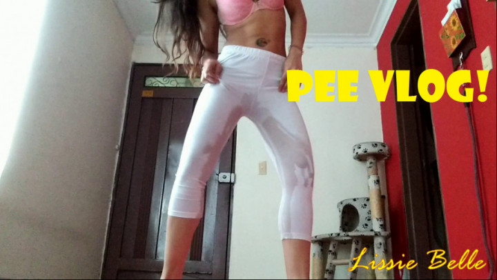 Poster for Lissie Belle - Lissies Pee Vlog - Manyvids Star - Desperation, Female Desperation, Pee (Лисси Белль Писать)