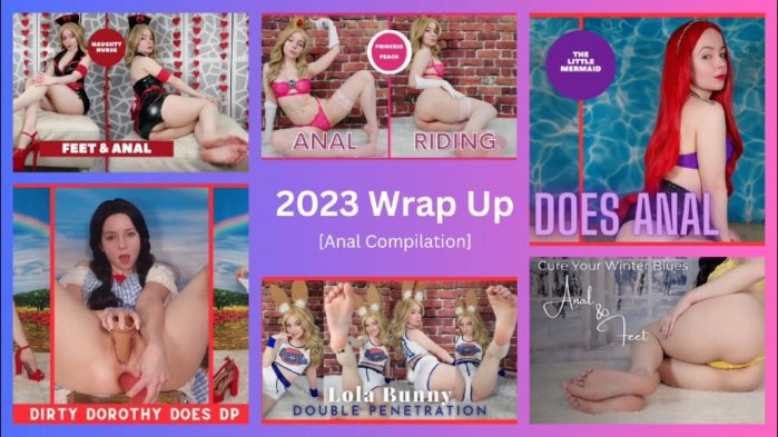Poster for 2023 Wrap Up: Anal Coilation - Clips4Sale Girl - Thetinyfeettreat - Anal, Ass (Жопа)