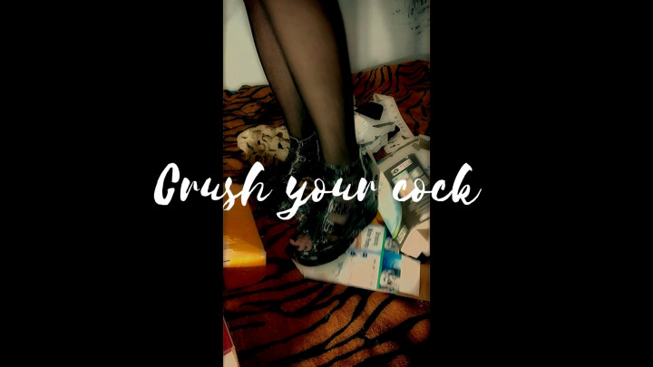 Poster for Custom Vid: Crush Your Cock - Nov 1, 2019 - Lil Cosplay Slut - Manyvids Girl - Fetish, Female Domination (Лил Косплей Шлюха Фетиш)