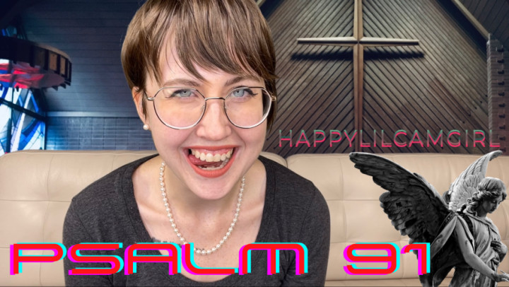 Poster for Blasphemy - Happylilcamgirl - Manyvids Girl - Femdompov, Eyeglasses, Verbalhumiliation