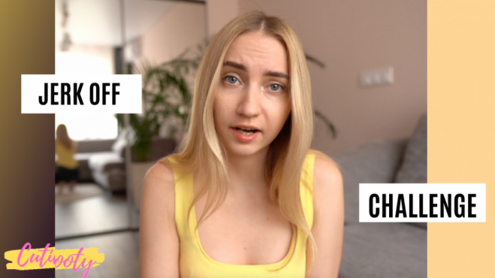 Poster for Manyvids Model - Cutie_Booty - Jerk Off Challenge - Strip Tease, Joi Games, Petite (Стрип-Дразнилка)