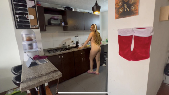 Poster for Manyvids Girl - Colombianbigass - I Replace Wife With Multifunctional Maid - January 18, 2023 - Cheating, Slave Training, Maid Fetish (Обучение Рабов)