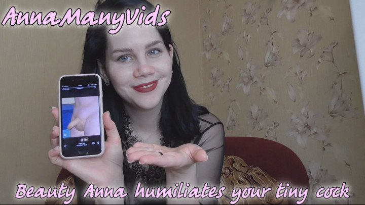 Poster for Annamanyvids Beauty Anna Humiliates Your Tiny Cock - Manyvids Star - Annamanyvids - Joi, Amateur, Orgasms (Любительский)